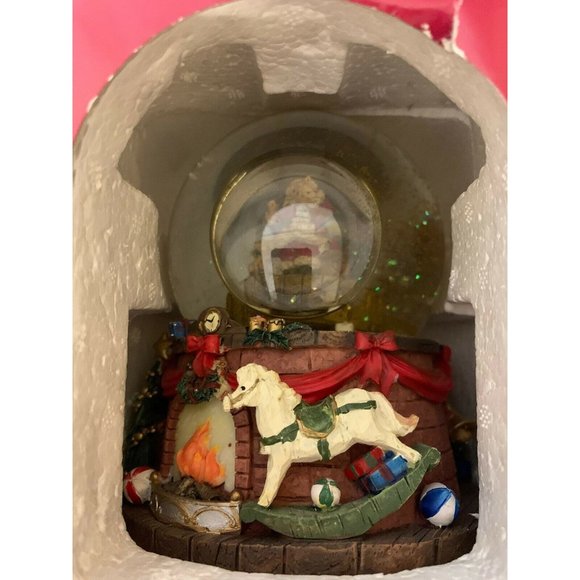 The Cherished Home‎ collection Santa List Deluxe Musical Snowglobe w/Snow Motion - Picture 5 of 8